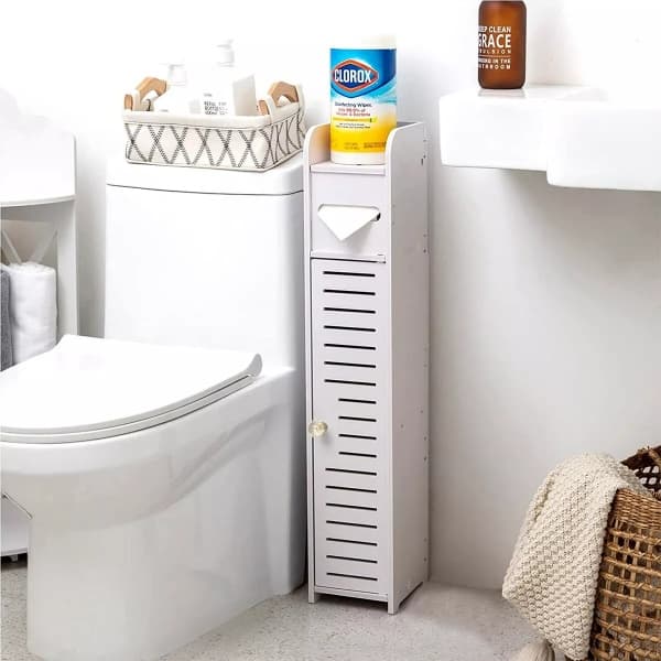 Tall Bathroom Cabinet for Slim, Organised Spaces - image 5