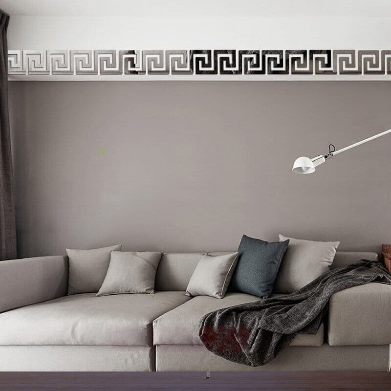 Gold 3D Mirror Wall Stickers - image 3