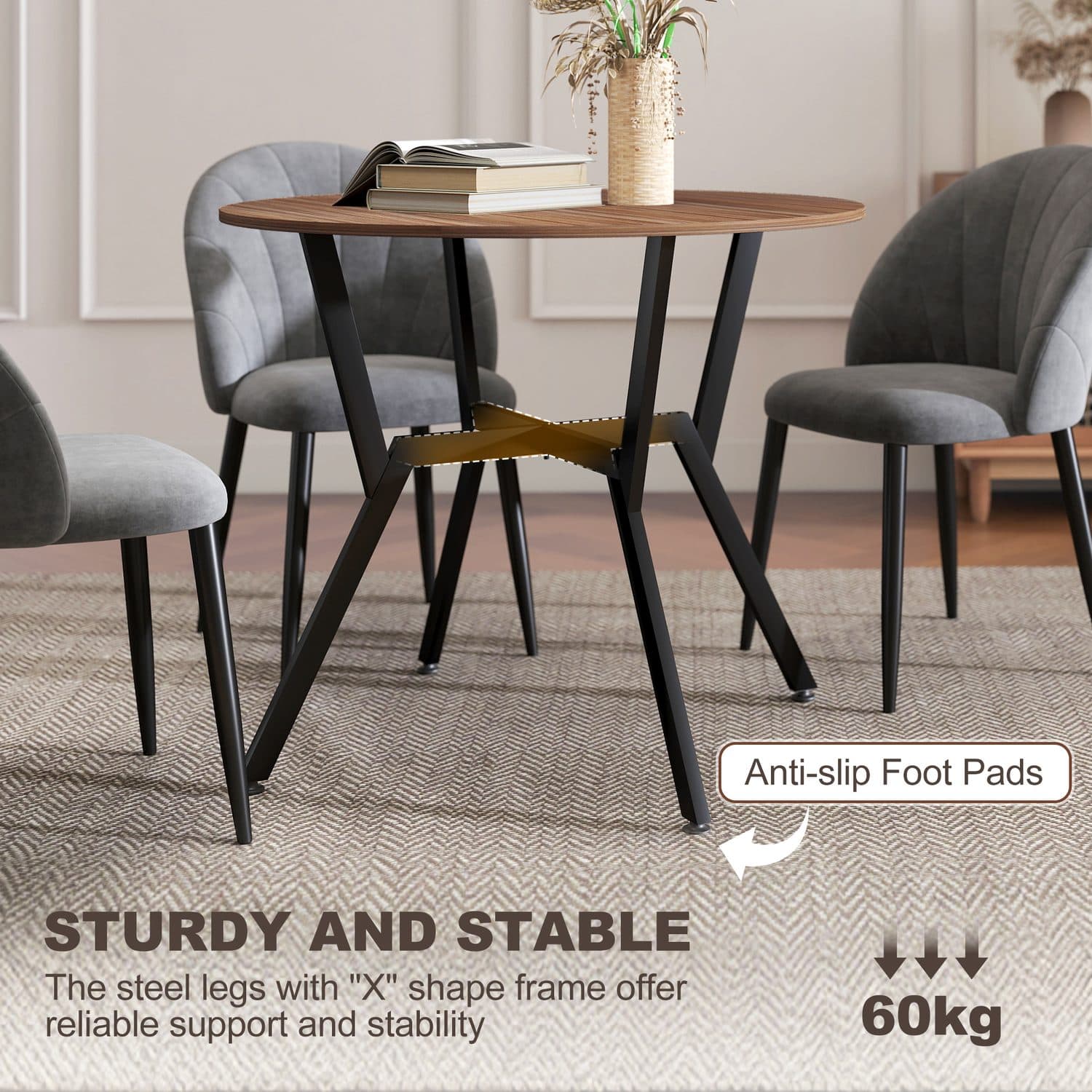 90cm Round Table - image 1