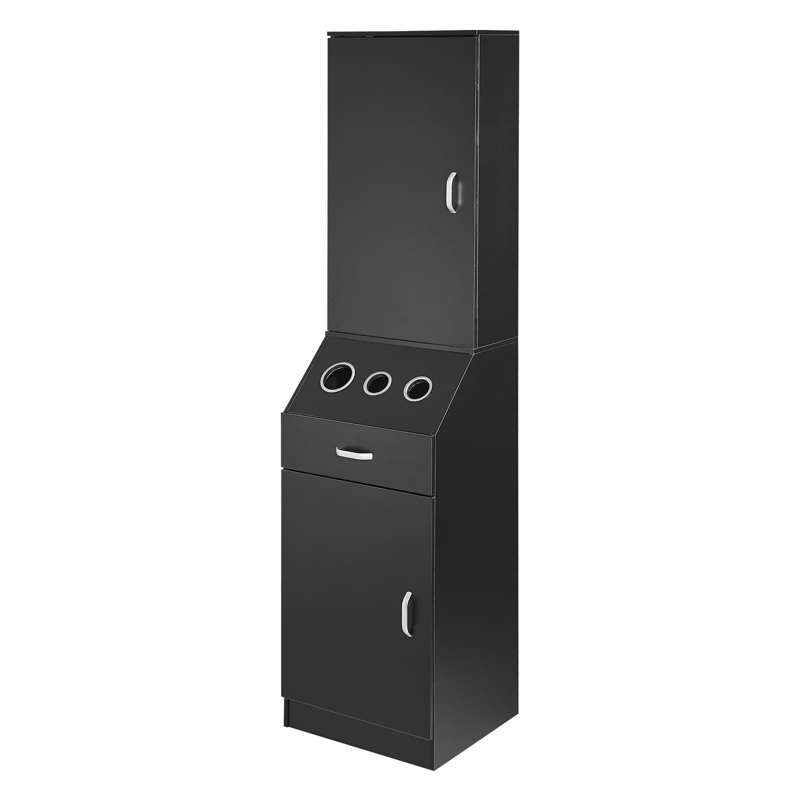 Professional Hair Styling Station & Barber Cabinet