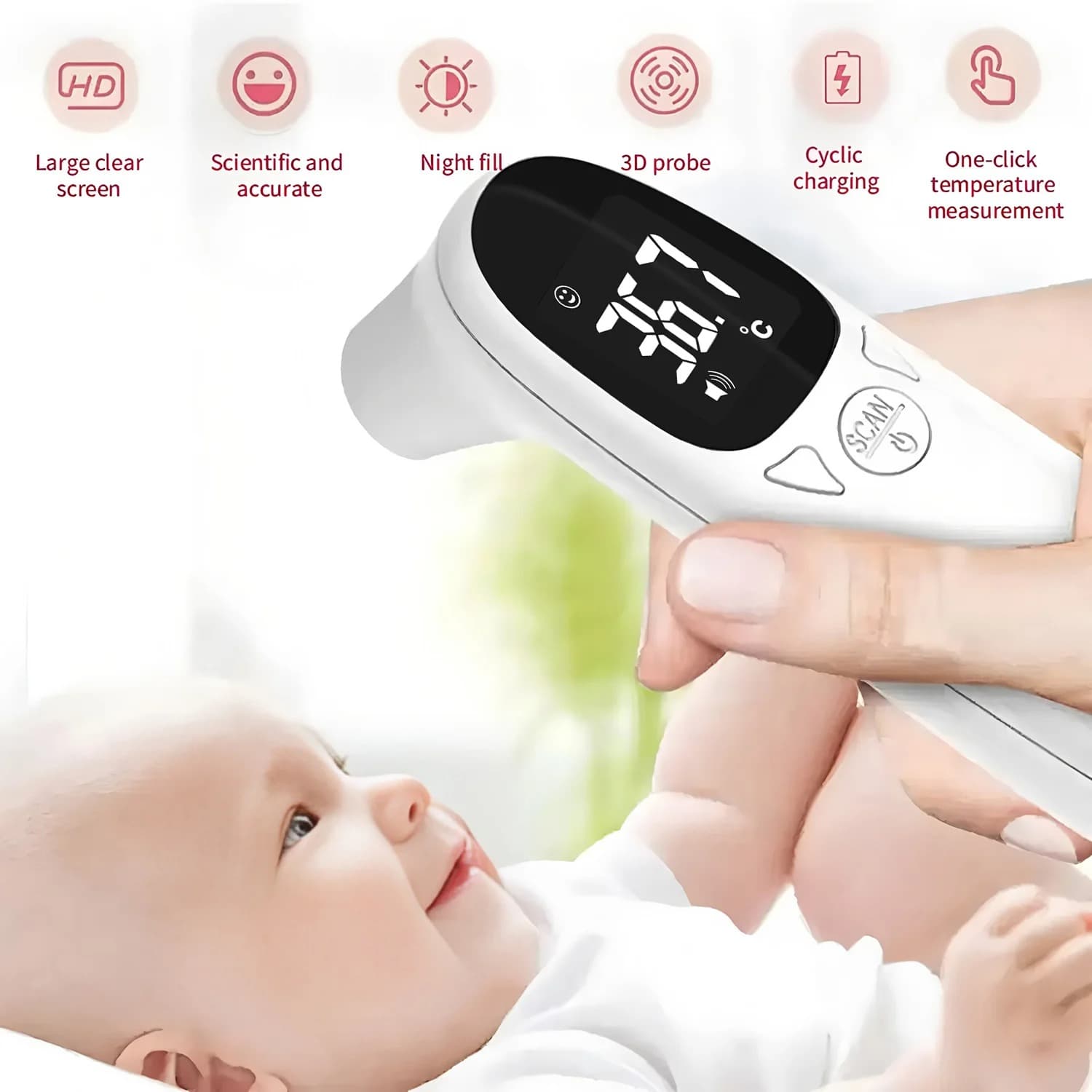 Non-Contact Infrared Thermometer for Home Use - image 3