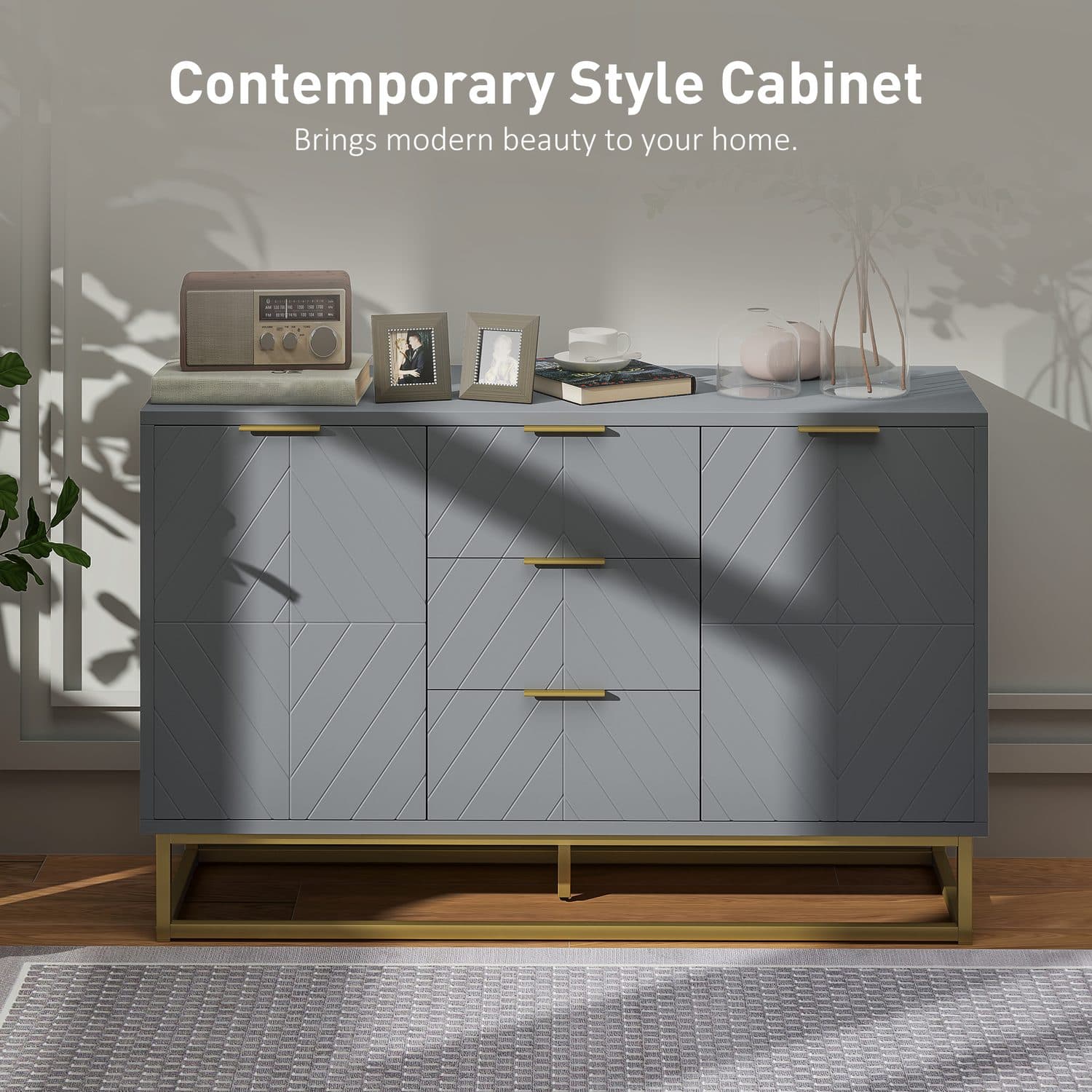 Grey Sideboard - image 1
