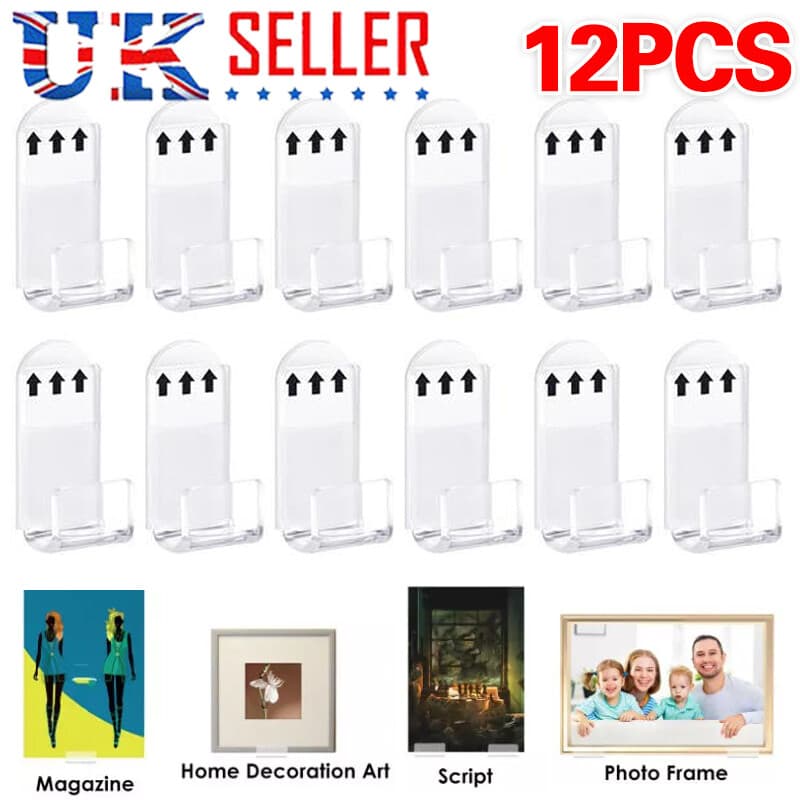 Vinyl Record Wall Mounts – 12-Pack Clear Acrylic Display Shelves - image 6