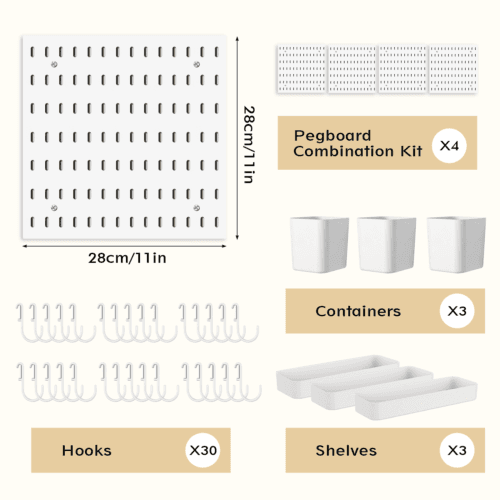 Wall Mounted Pegboard Storage for Tidy Tools - image 5