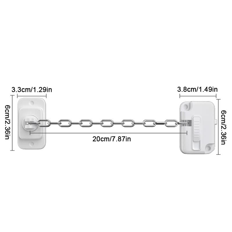 Adjustable Window Restrictor for Child & Pet Safety - image 5