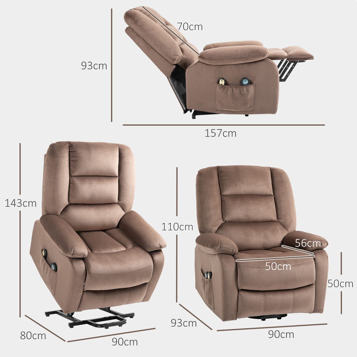 Electric Riser Massage Chair - image 3
