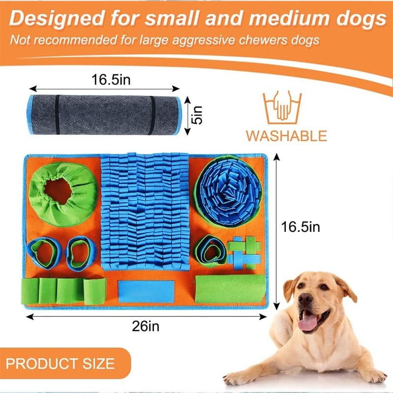 Dog Snuffle Mat for Nose Training & Foraging - image 3