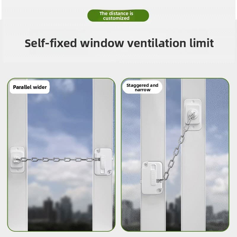 Adjustable Window Restrictor for Child & Pet Safety - image 4