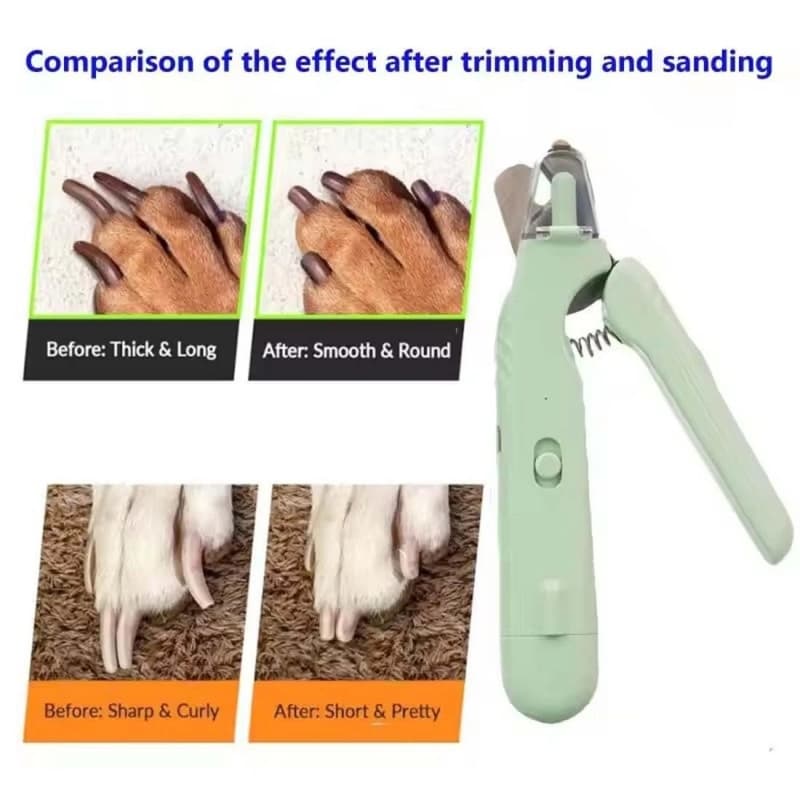 2-in-1 Pet Nail Clipper and Grinder with Built-In Light - image 9