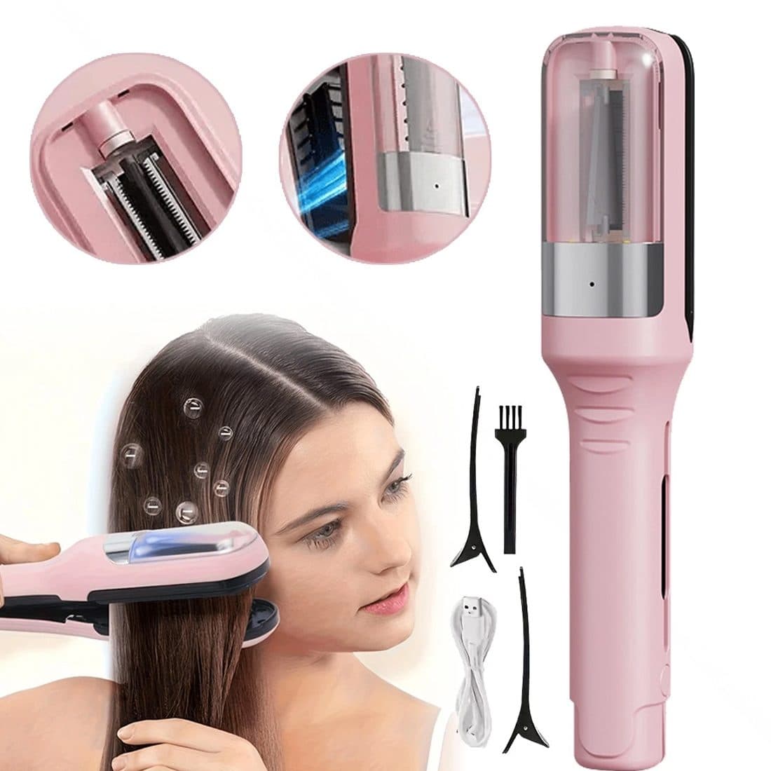 Cordless Electric Hair Split End Remover and Trimmer - image 5