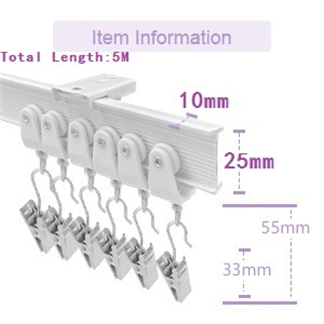 Hang Any Curtain Shape with a 5m Flexible Ceiling Track - image 3