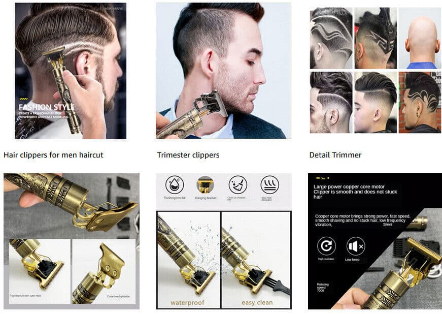 Professional Cordless Hair Clippers - image 7