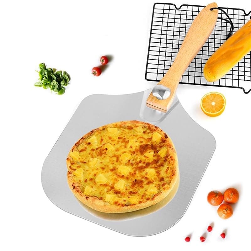 Launch and Retrieve Pizzas with This 12-Inch Aluminium Peel - image 1