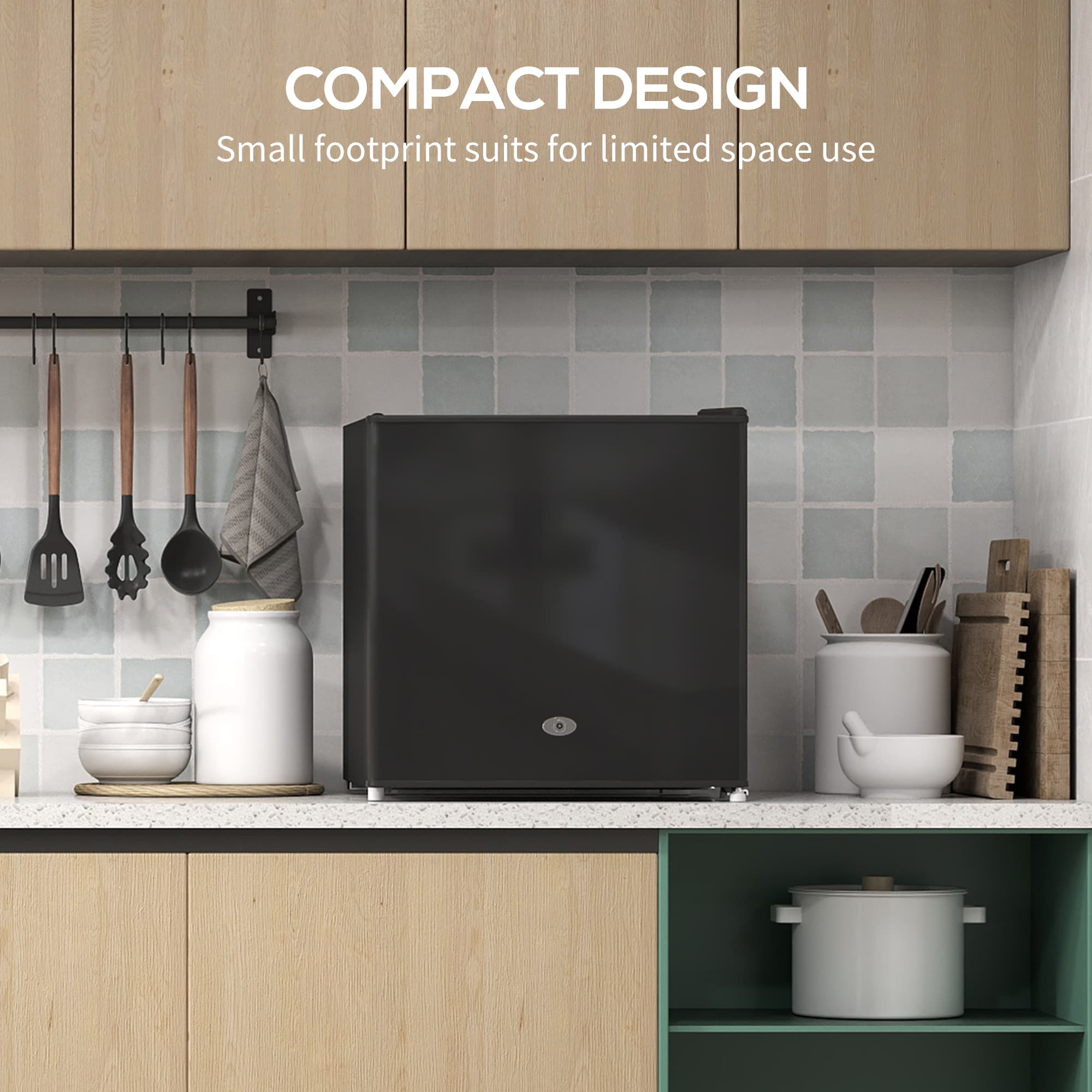 35-Litre Mini Freezer with Adjustable Temperature and Reversible Door - image 5