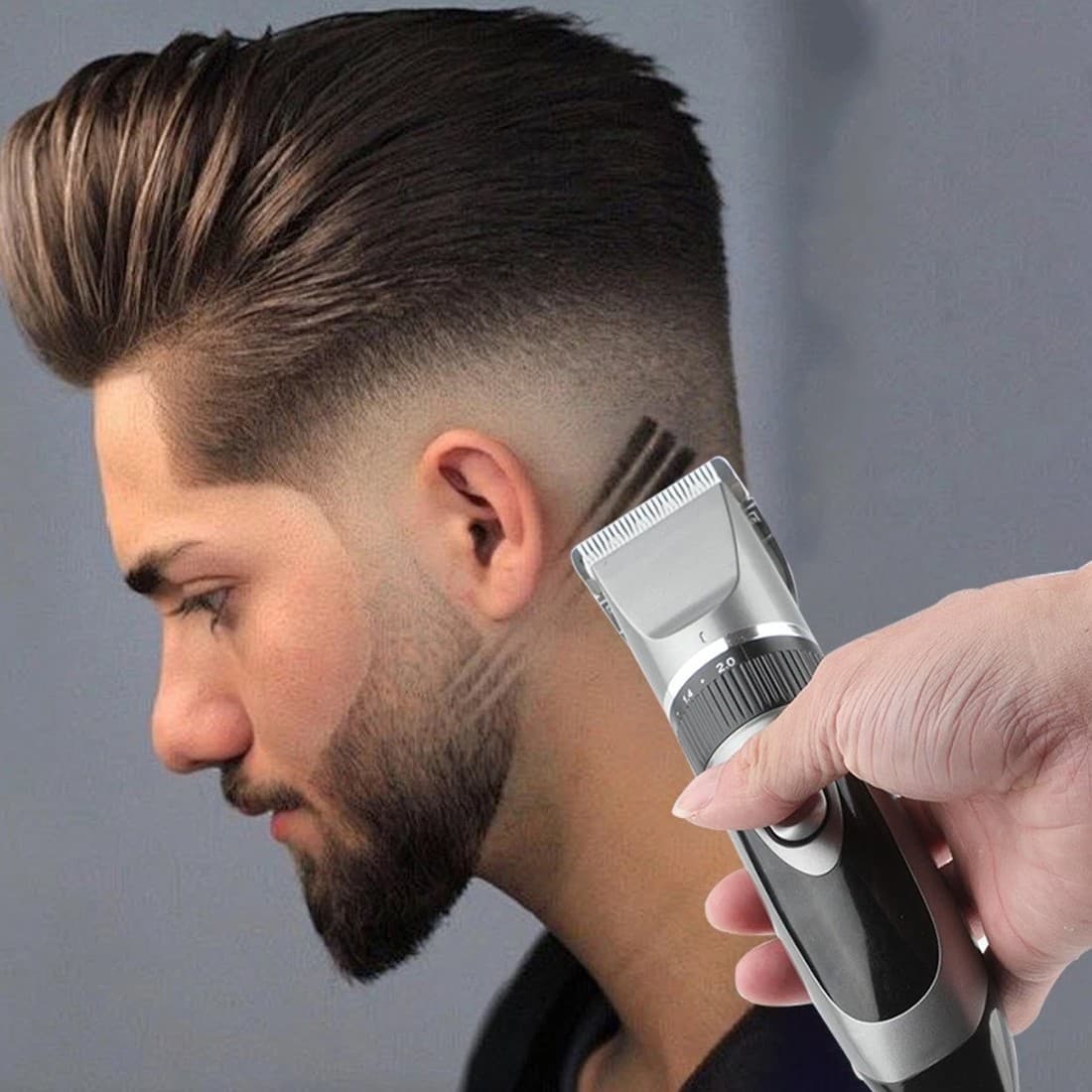 Cordless Rechargeable Hair Clippers and Trimmer Set for Men - image 2