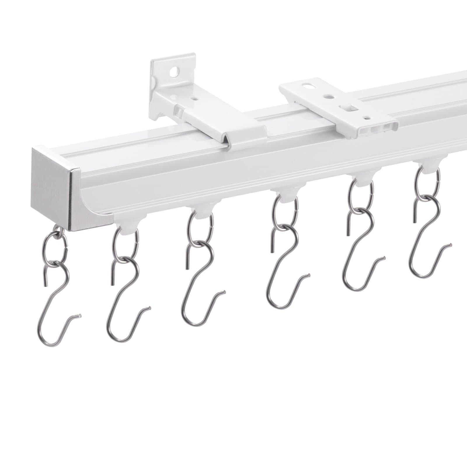 Heavy-Duty, Silent Aluminium Curtain Track for All Curtain Types