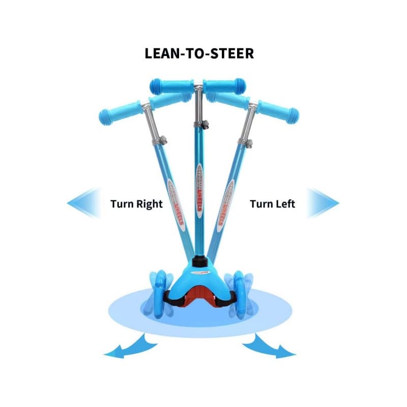 A stable LED scooter for young lean-steer riders - image 4