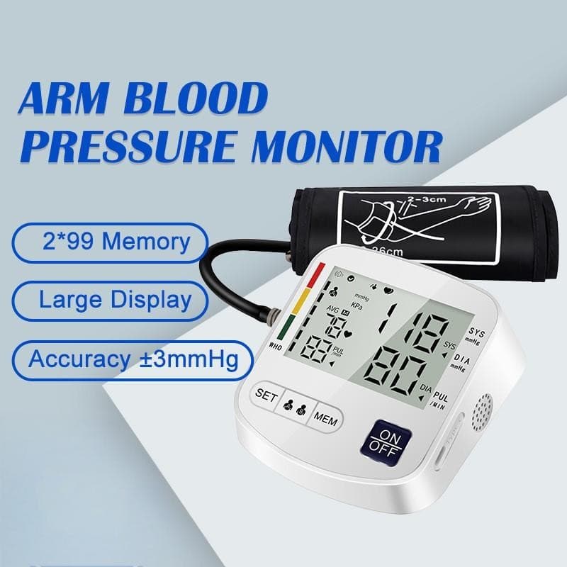 Dual-User Home Blood Pressure Monitor with Cuff - image 3