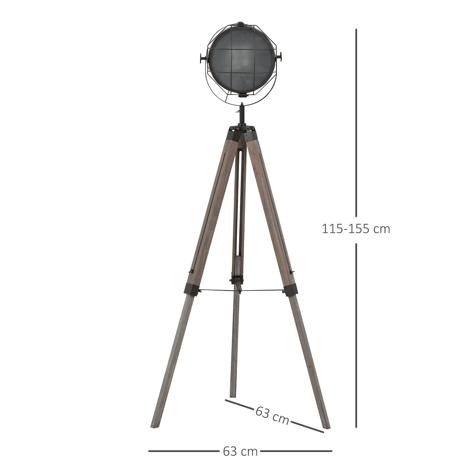 Vintage Tripod Spotlight - image 1