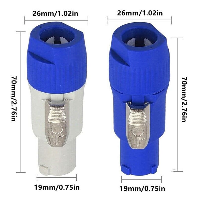 10 Piece Blue Electrical Connector Set - image 2