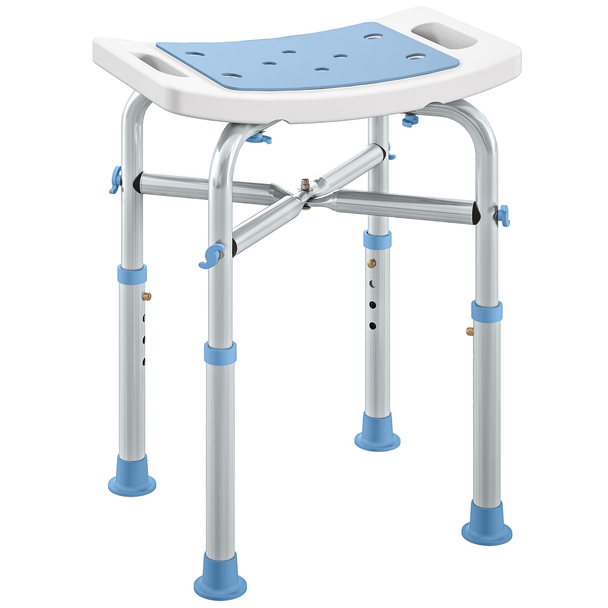 A Shower Stool That Adjusts to the Right Height and Stays Put