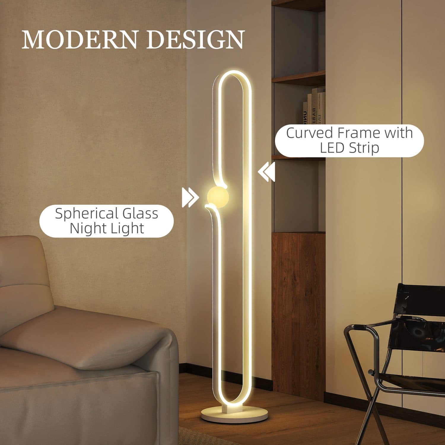 Dimmable LED Floor Lamp - image 2