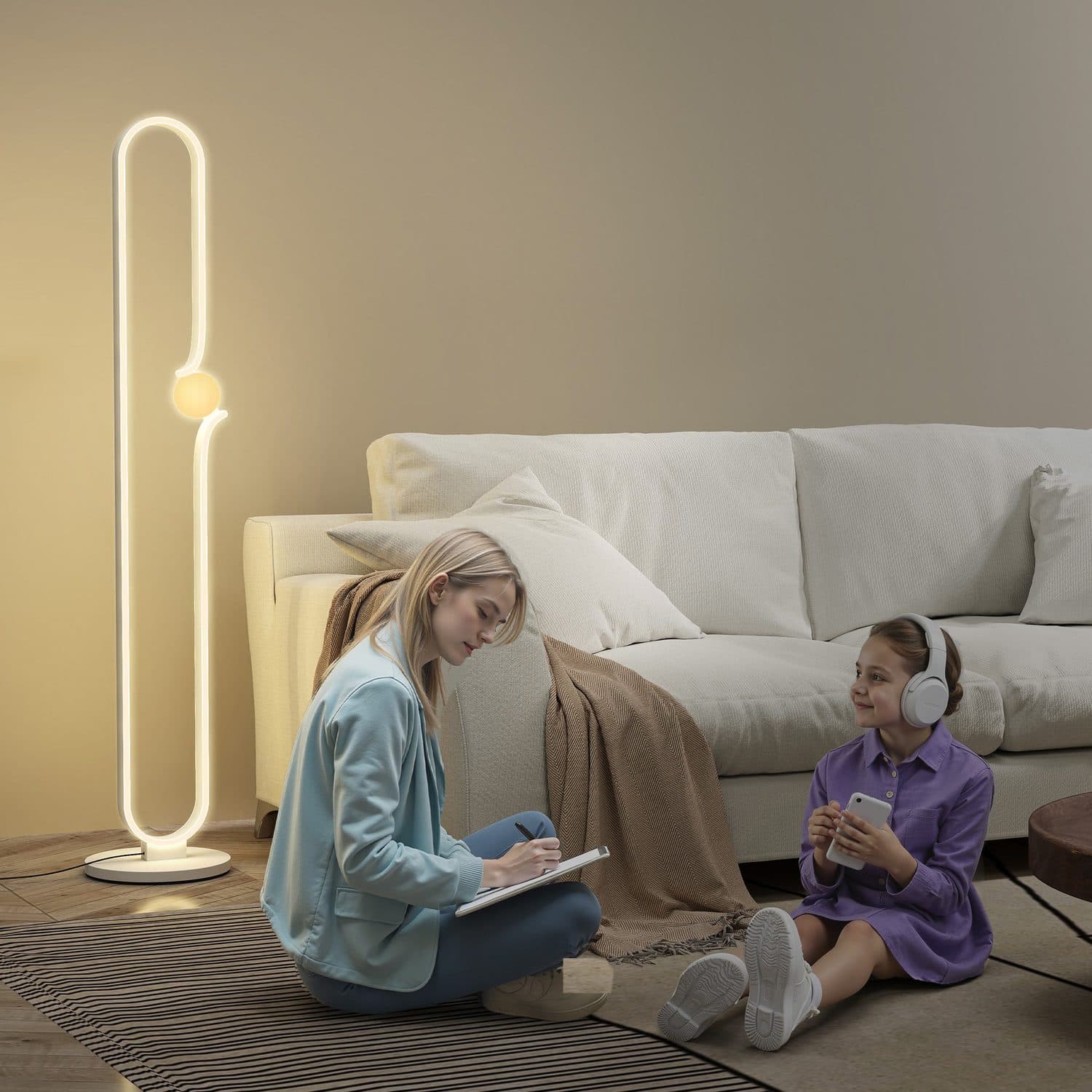 Dimmable LED Floor Lamp - image 5