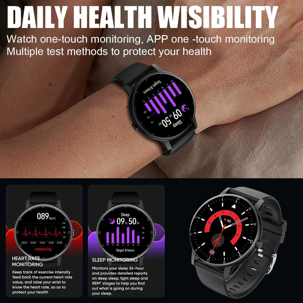 Bluetooth Call Smart Watch with Fitness Tracking - image 7