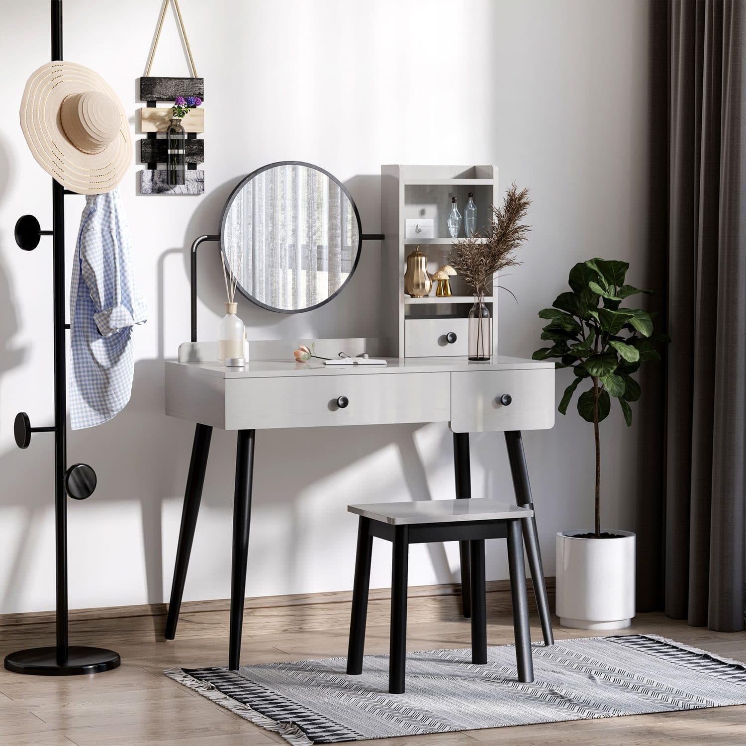 Grey Vanity Set - image 1