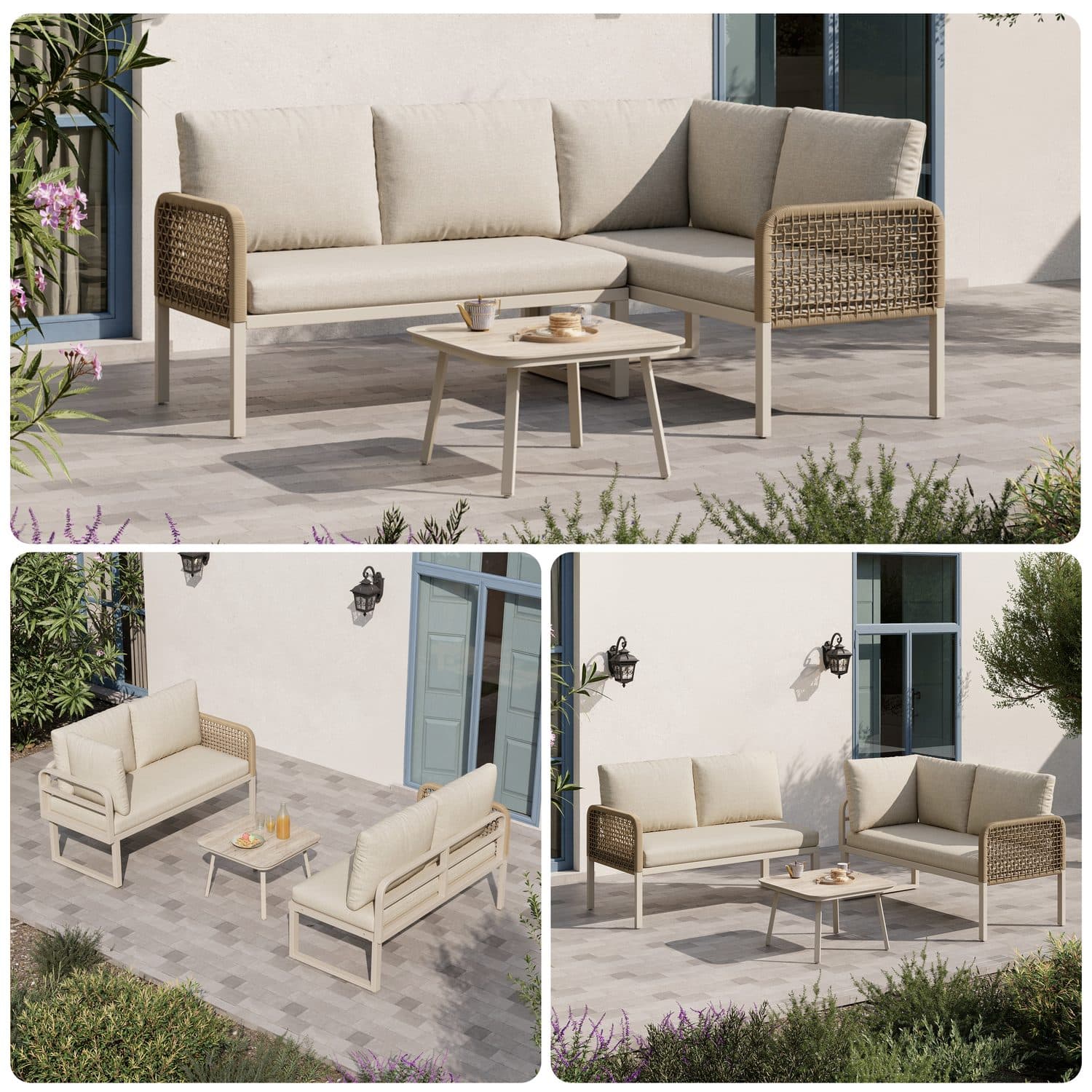 The corner garden set that makes a terrace feel finished - image 2