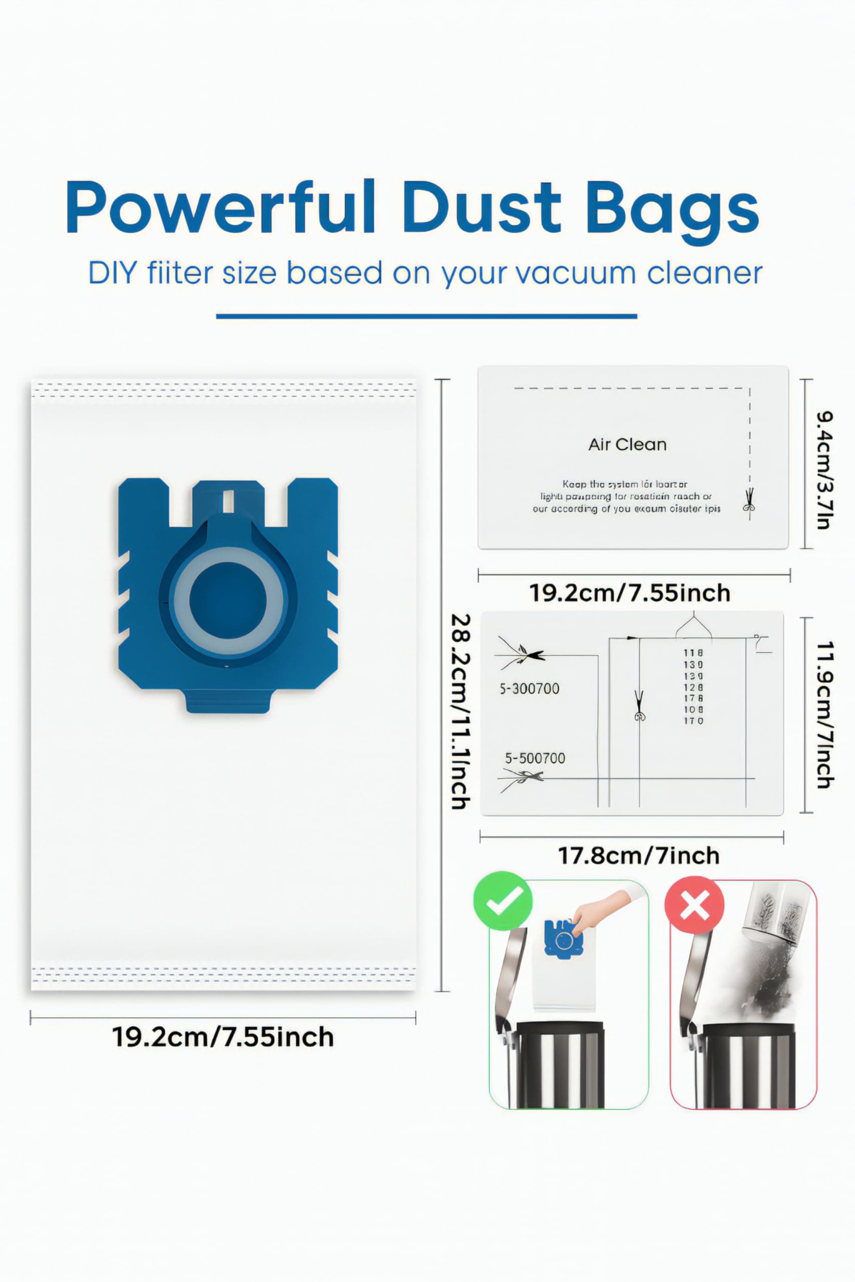Compatible Miele GN Vacuum Bags with Five-Layer Microfibre Filtration - image 4