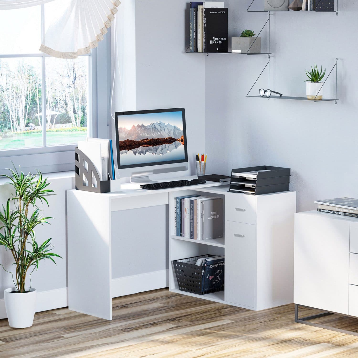 Rotatable Corner Desk - image 5