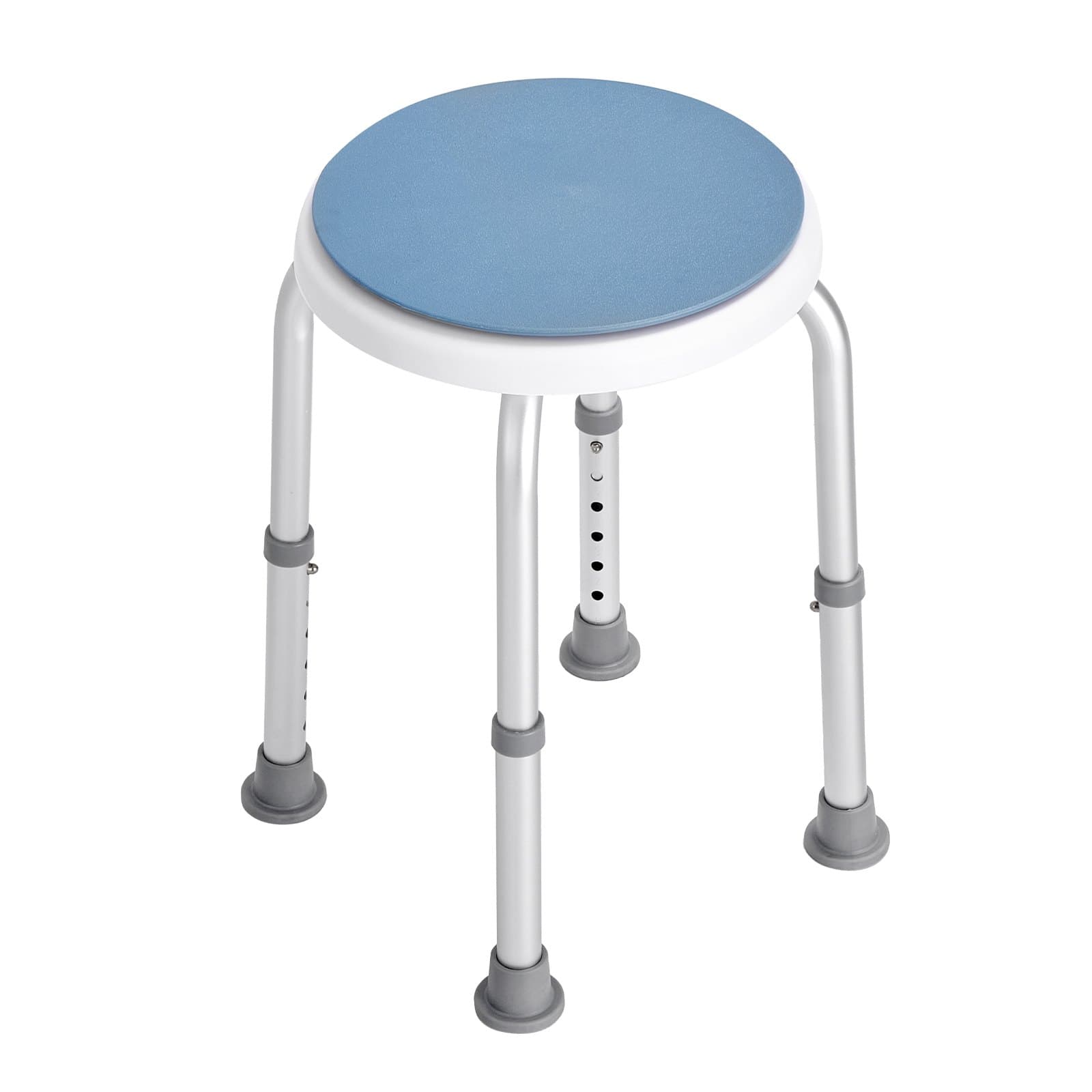 Rotating and Height-Adjustable Shower Stool