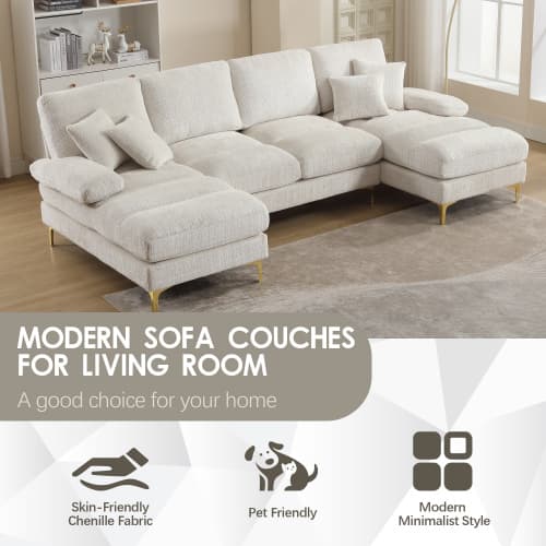 Modular U-Shaped Sofa - image 8