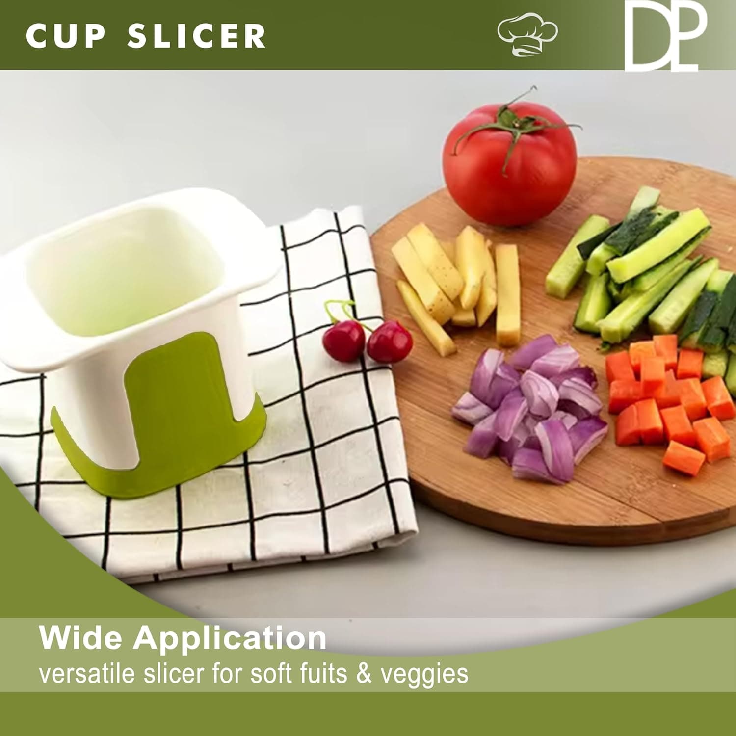 Multi-functional Manual Chopper for Vegetables and Fruits - image 3