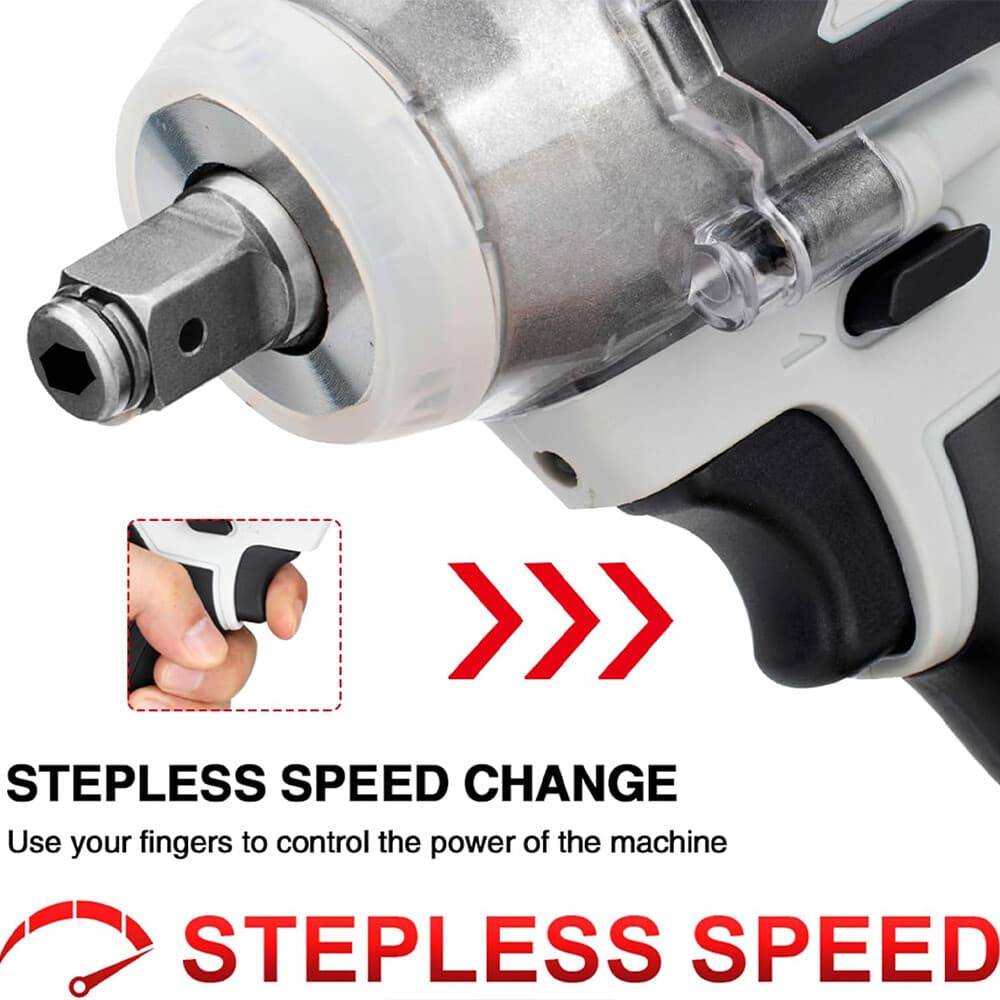Cordless Impact Wrench Kit for Workshop Fastening - image 5