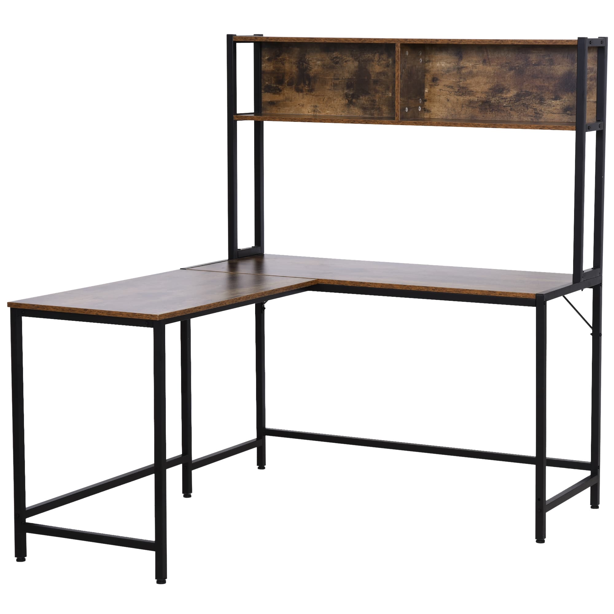 Industrial Corner Desk