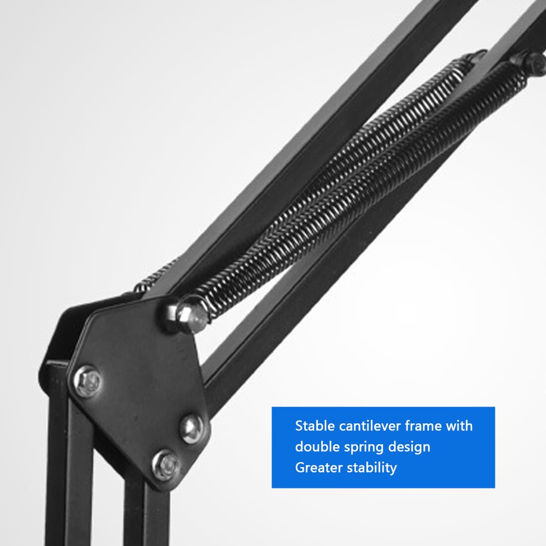 Articulating Long Arm Tablet Stand With Desk Clamp Mount - image 1