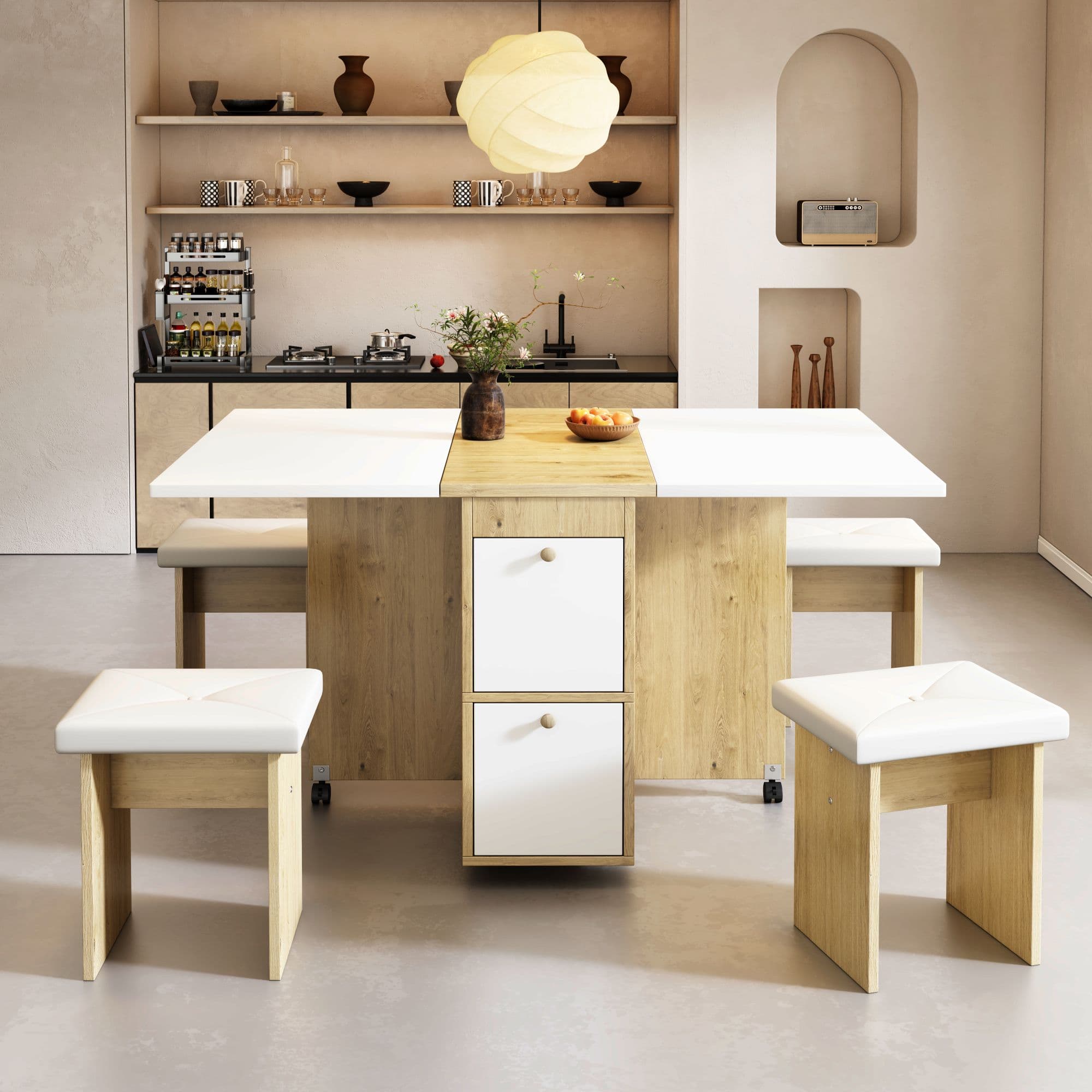 Folding Dining Set - image 2