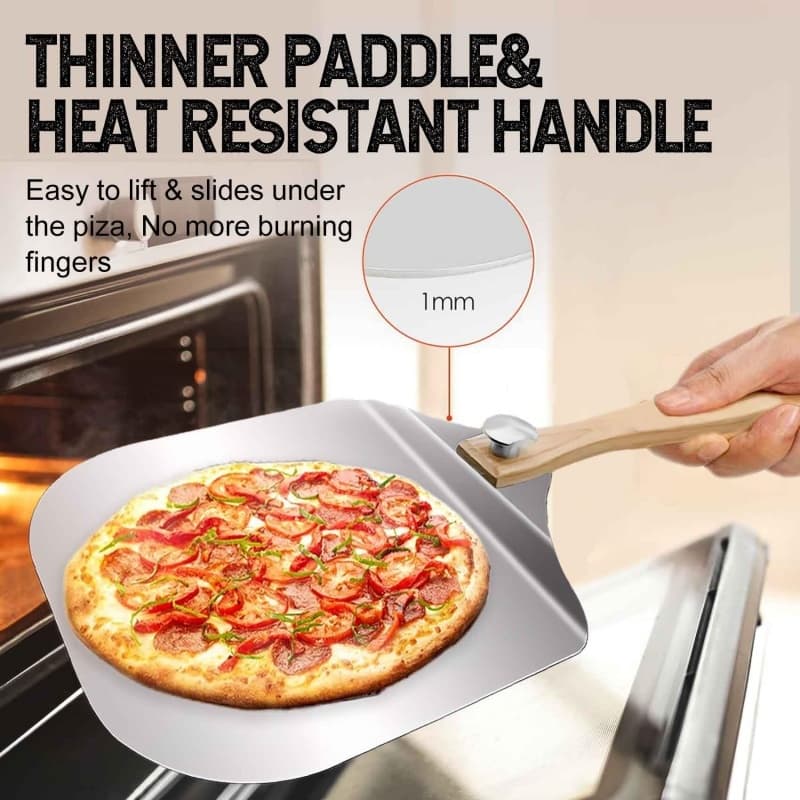Launch and Retrieve Pizzas with This 12-Inch Aluminium Peel - image 6