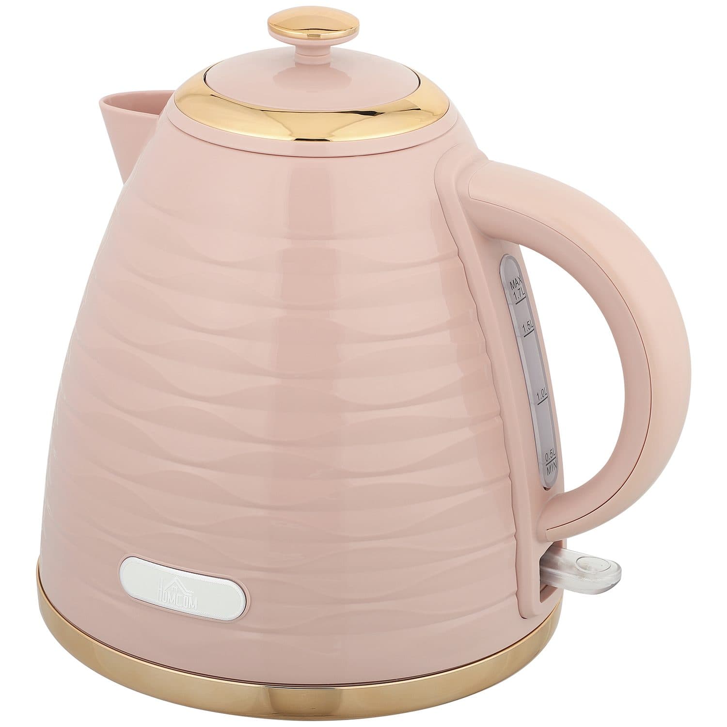 Pink 1.7L Honeycomb Rapid Boil Kettle - Pink