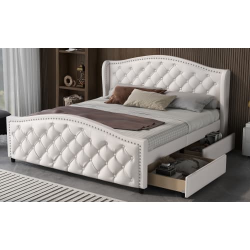 Chic Bed & Hidden Storage - image 7