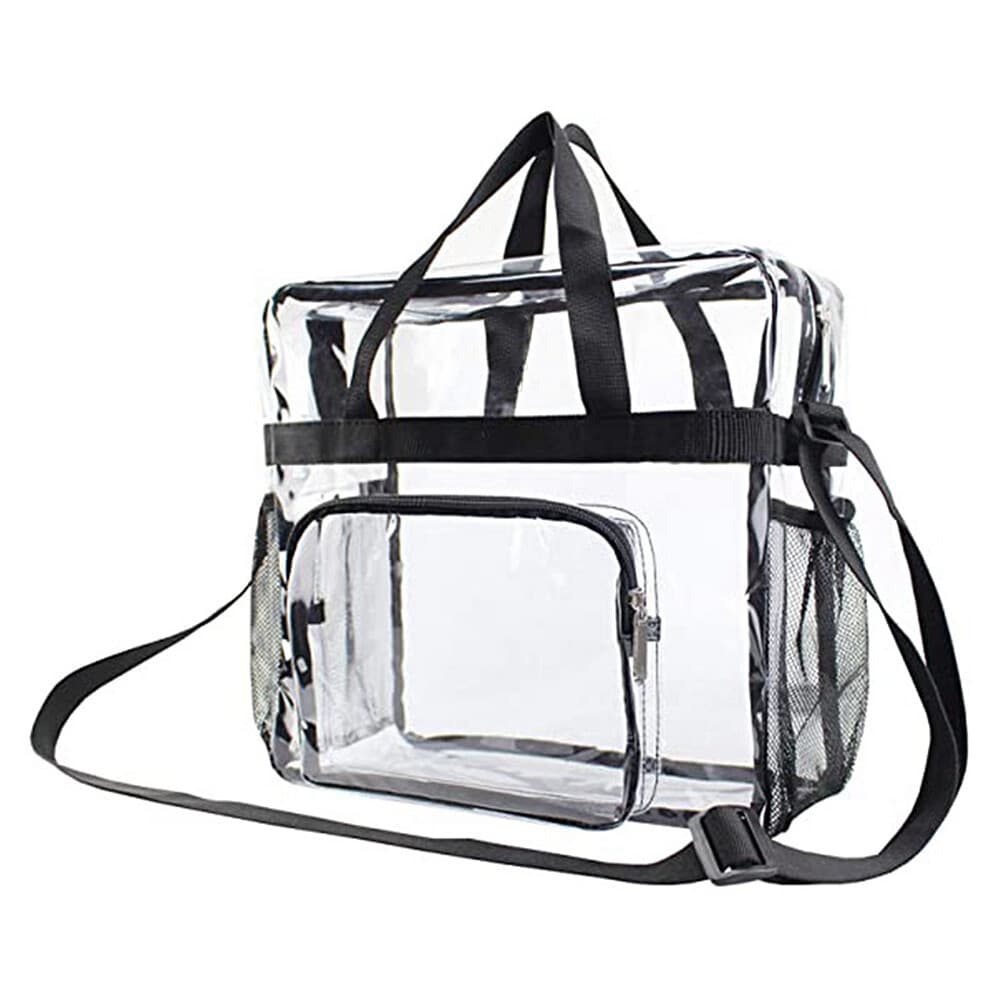 Clear Tote Bag for Stadiums, Concerts & Security Checks