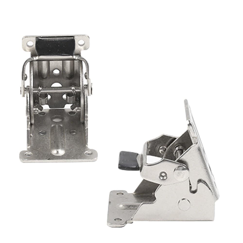Heavy-Duty Folding Leg Brackets with Self-Locking Hinges (4-Pack) - image 2