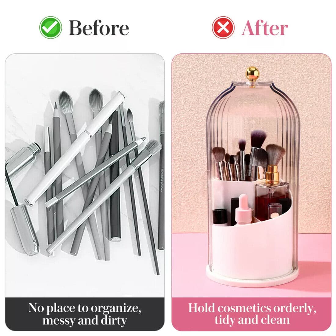 Keep Your Brushes in Order with a 360° Rotating Organiser - image 3