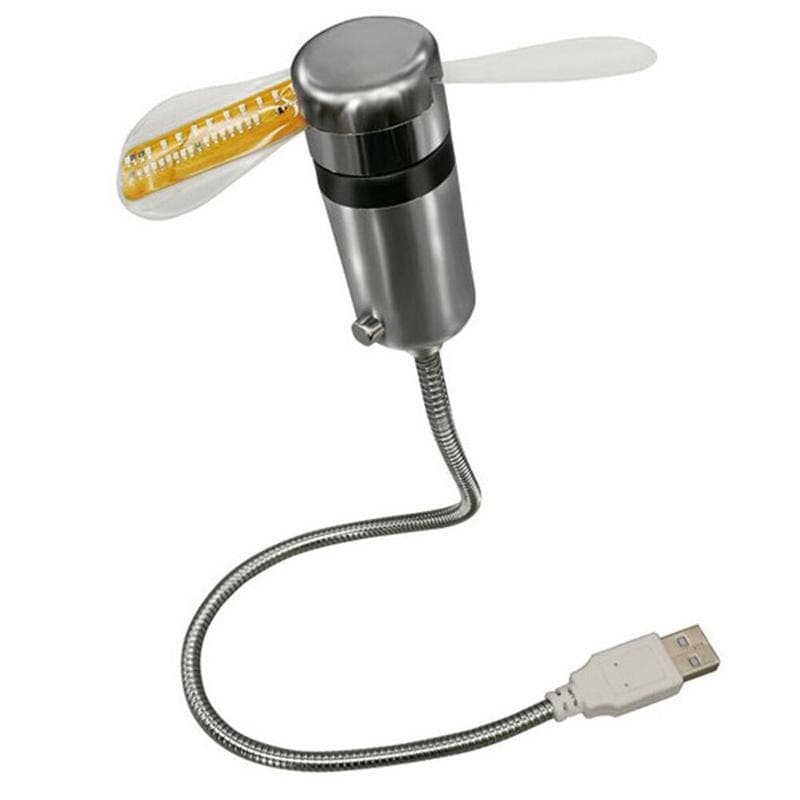 A USB Fan That Doubles as a Clock and Temperature Display - image 2