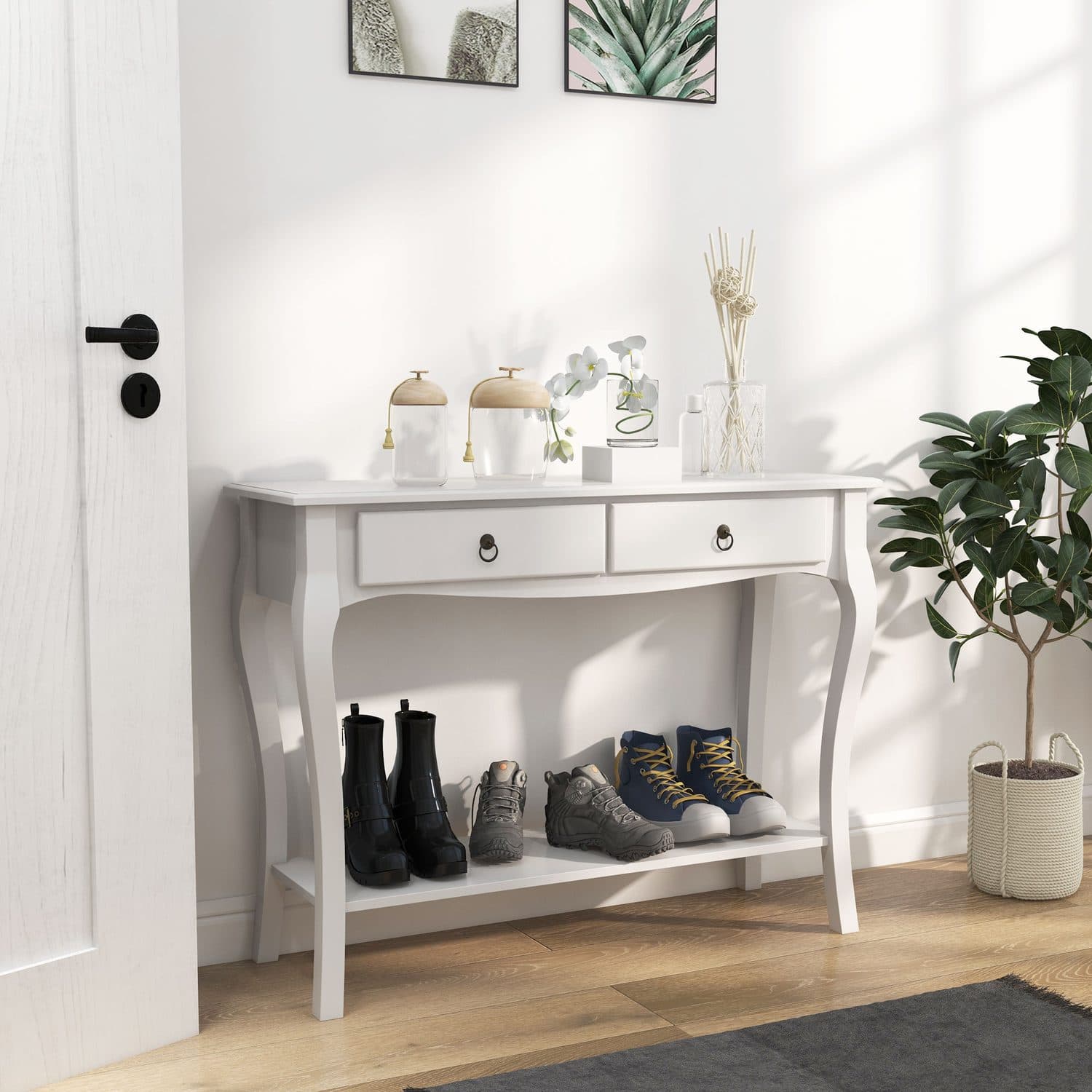 Ivory Console Table - image 2