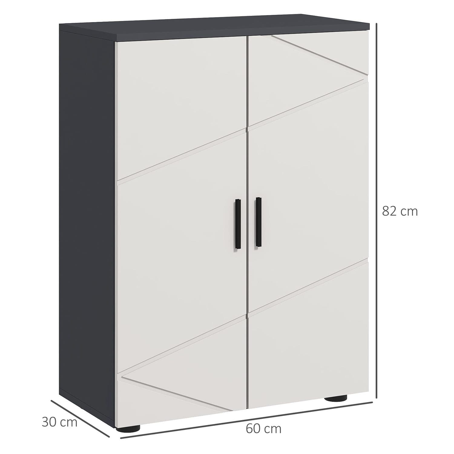 Kleankin Grey Bathroom Cabinet - image 5