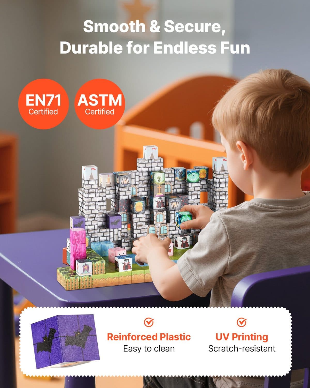 Build Limitless Worlds with 100 Magnetic Building Cubes - image 2