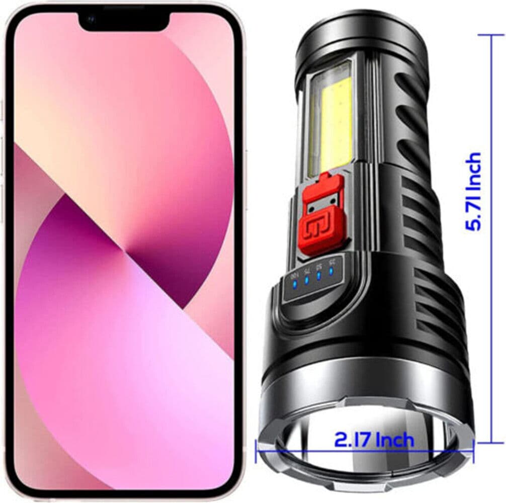 Rechargeable LED Torch for Camping and Outdoor Tasks - image 6